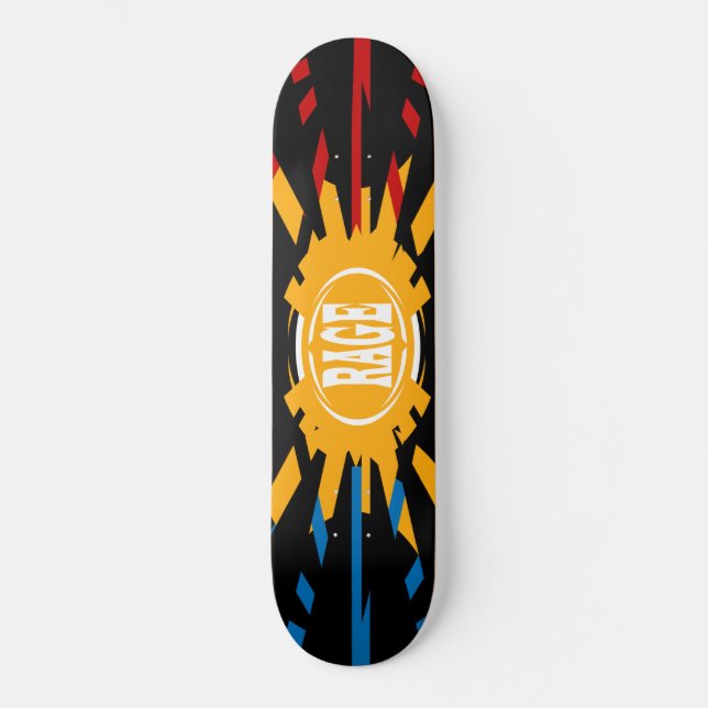 Raserei-Skateboard Skateboard (Vorderseite)