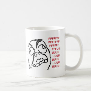 Raserei-Typ fuuu fuuuu Kaffeetasse