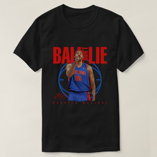 Rasheed Wallace  T-Shirt (Design vorne)