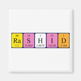 Rashid Periodenmagnet Magnet