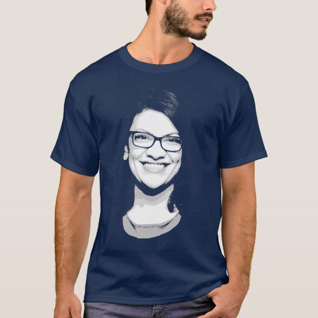 Rashida Tlaib T-Shirt (Vorderseite)