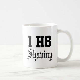 Rasieren Kaffeetasse