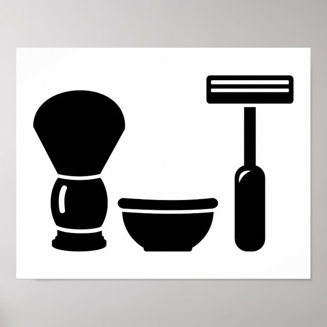 Rasiergerät Poster (Vorne)