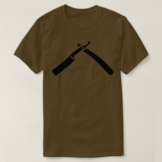 Rasiermesser T-Shirt (Design vorne)