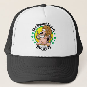 Rasierte Biber-Brauerei Truckerkappe