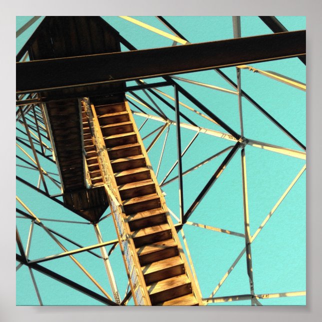 Rasierturm in Eureka Poster (Vorne)