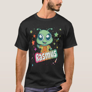 RASMUS - Niedlicher Name des Jungen mit niedlicher T-Shirt