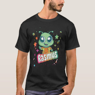 RASMUS - Niedlicher Name des Jungen mit niedlicher T-Shirt