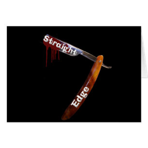 Rasoir droit de bord droit