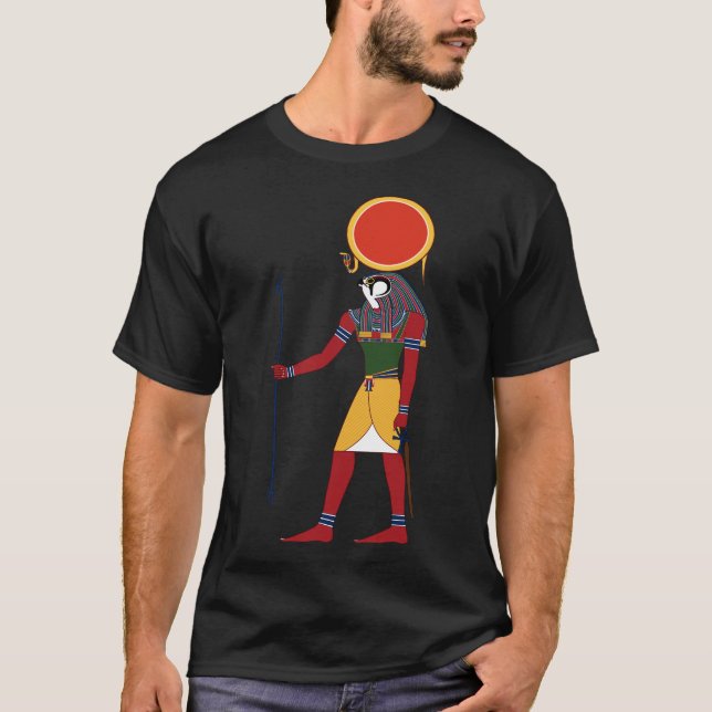 Rasolargottheit Amun alte ägyptische Gottheiten T-Shirt (Vorderseite)