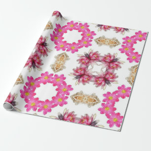 Raspberry Bouquet Geschenkpapier