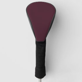 Raspberry Burgundy | Solid Burgundy Golf Headcover