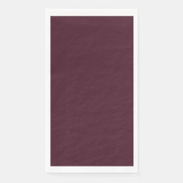 Raspberry Burgundy, Solid Burgundy Serviette