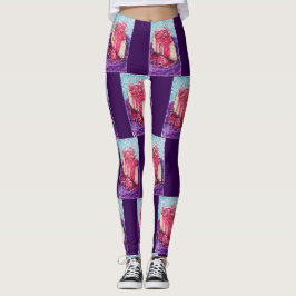 Raspberry Cake Leggings