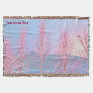 Raspberry Creme Birch Decke