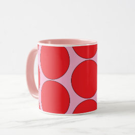 "RASPBERRY-CREME" POP-ART 11 OZ. KAFFEETASSE