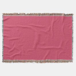 Raspberry Delight Throw Blanket Decke