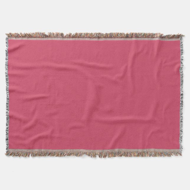 Raspberry Delight Throw Blanket Decke (Vorderseite)