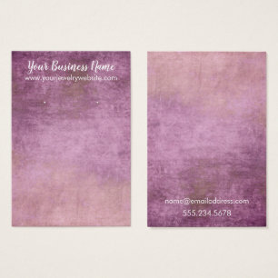 Raspberry Grunge Earring Holder Display Cards