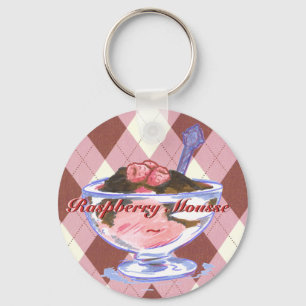 Raspberry Icecream Schlüsselanhänger