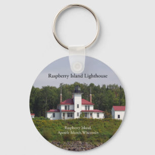 Raspberry Island Leuchtturm Schlüsselanhänger