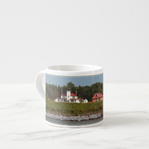 Raspberry Island Lighthouse Espresso Tasse