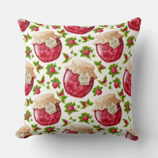 Raspberry Jam Kissen