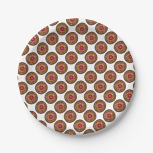 Raspberry Linzer Torte Österreichisches Weihnachts Pappteller