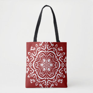 Raspberry Mandala Tasche
