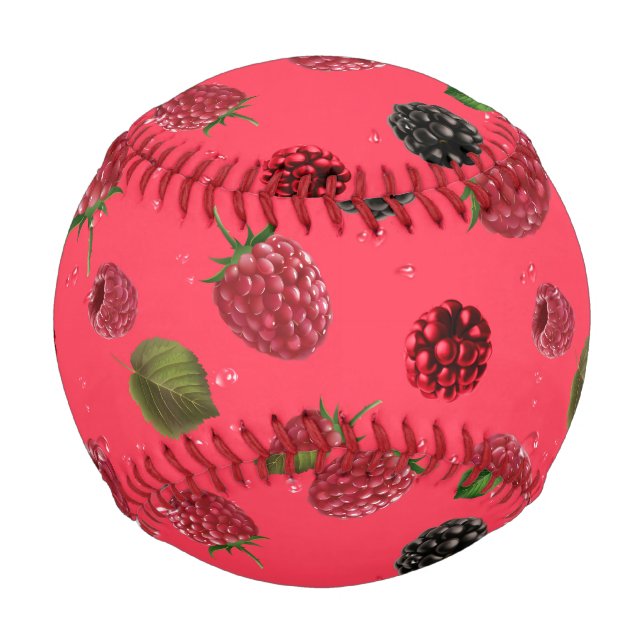 Raspberry Pattern Baseball (Vorderseite)