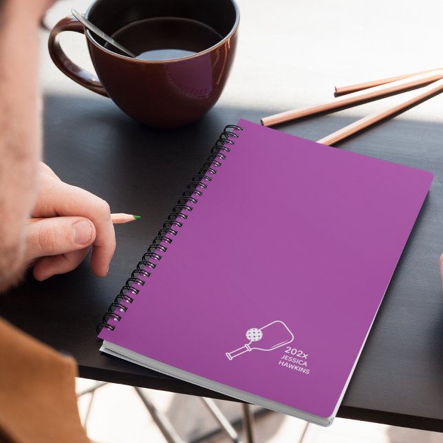 Raspberry Purple Pickleball Personal Weekly (Créateur téléchargé)