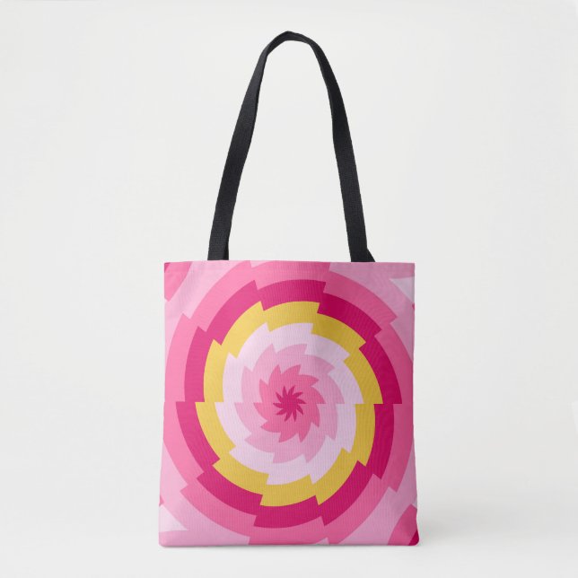 Raspberry Ripple Vortex Tasche (Vorderseite)