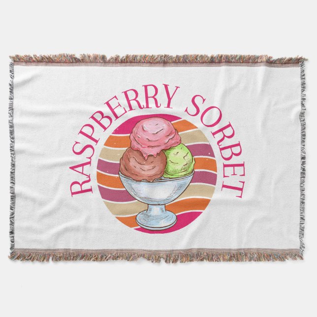 Raspberry Sorbet Decke (Vorderseite)