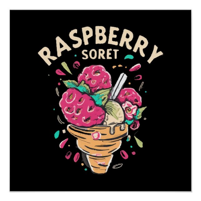 Raspberry Sorbet Poster (Vorderseite)