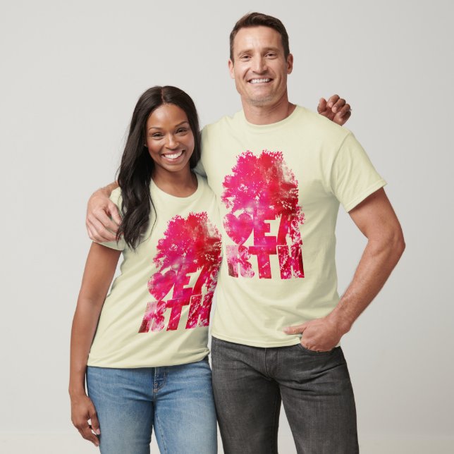 Raspberry Splash T-Shirt (Unisex)