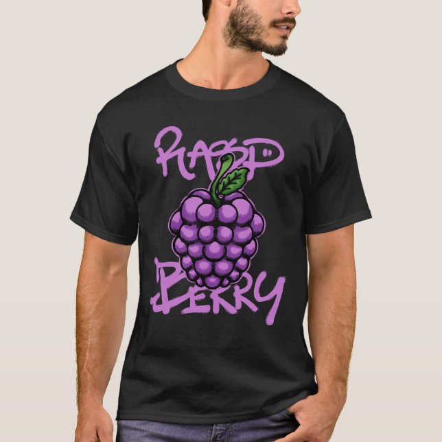 Raspberry streetwear T-Shirt (Vorderseite)