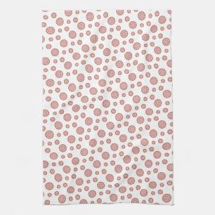 Raspberry Swirl Geschirrtuch