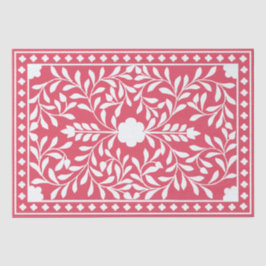 Raspberry Traditional Bone Inlay Decoupage Paper Seidenpapier