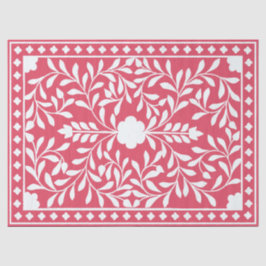 Raspberry Traditional Bone Inlay Decoupage Paper Seidenpapier