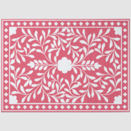 Raspberry Traditional Bone Inlay Decoupage Paper Seidenpapier