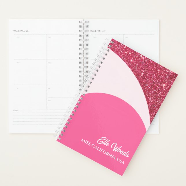 Raspberry Twist Custom Pageant Planner Calendar Planer (Anzeige)