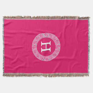 Raspberry Welch erste Monogramm für den griechisch Decke