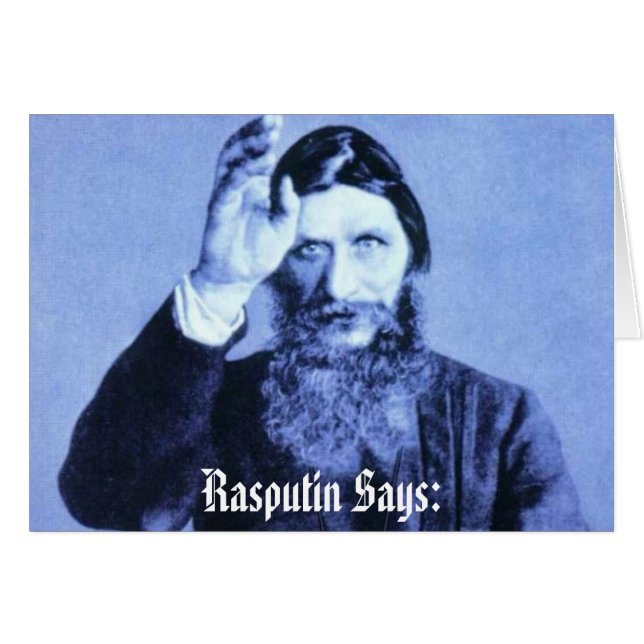 Rasputin sagt: (Vorderseite (Horizontal))