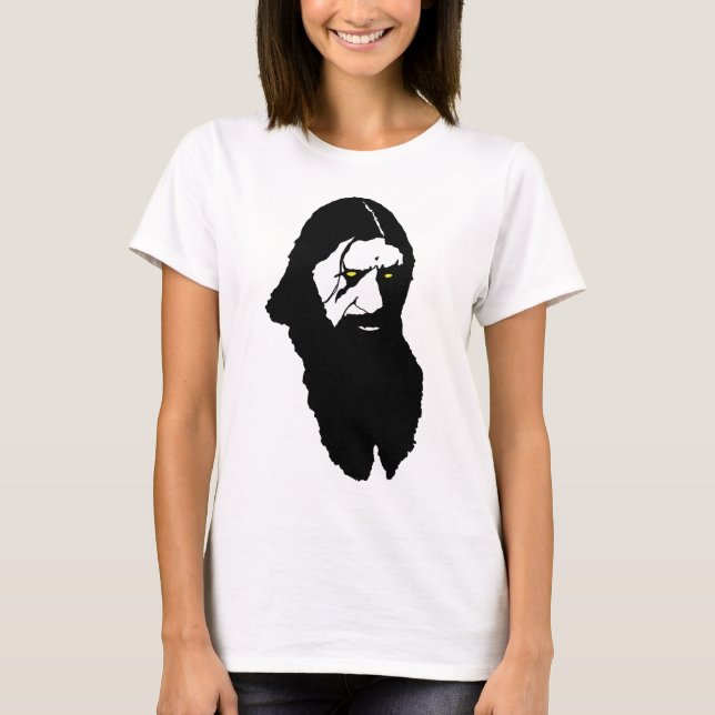 Rasputin--Schwarzes T-Shirt (Vorderseite)