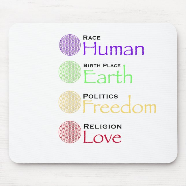 Rasse: Menschlicher Geburtsort: Geopolitik: Freihe Mousepad (Vorne)