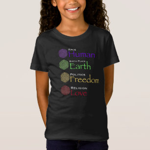 Rasse: Menschlicher Geburtsort: Geopolitik: Freihe T-Shirt