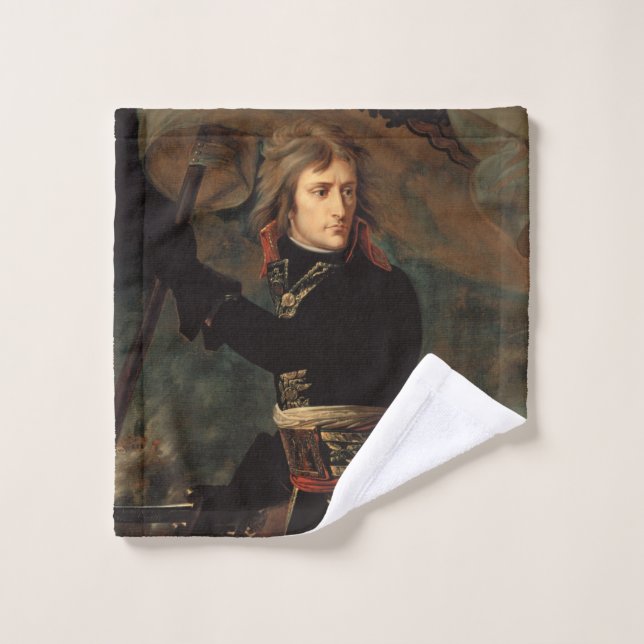 Rassemblement de Napoléon Bonaparte à la bataille  (Gant de toilette)