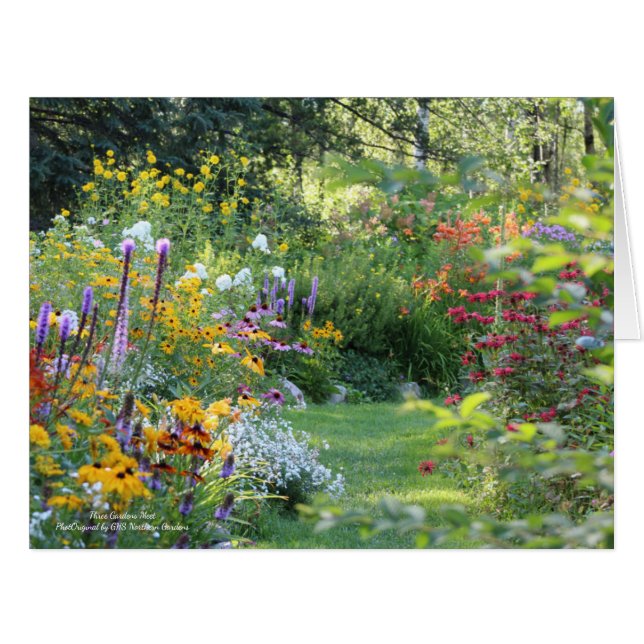 Rassemblement de trois jardins (Devant horizontal)