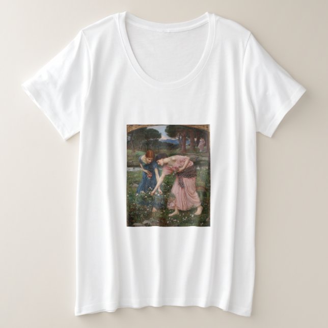 Rassembler les fleurs par John Waterhouse (Design devant)