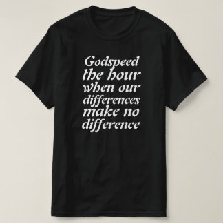Rassenbeziehung und menschliche Gleichheit T-Shirt